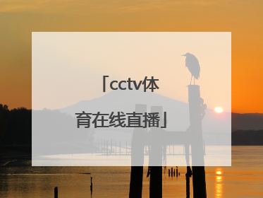 「cctv体育在线直播」cctv体育频道直播在线观看